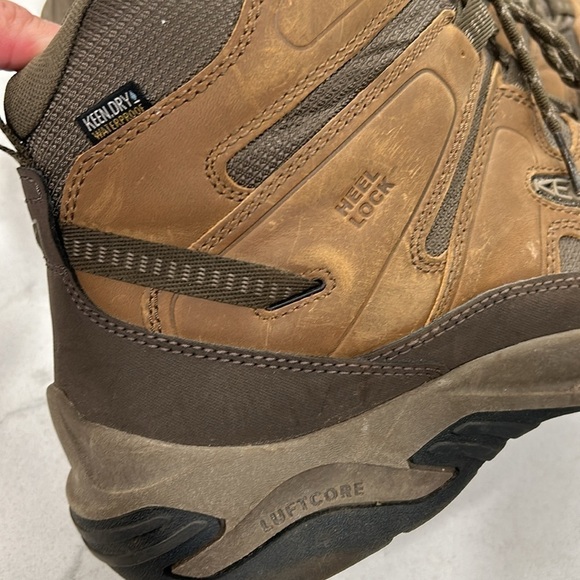 Keen Men\'s Circadia Mid Waterproof Hiking Boot Bison Brindle Size 14 Wide main image 15